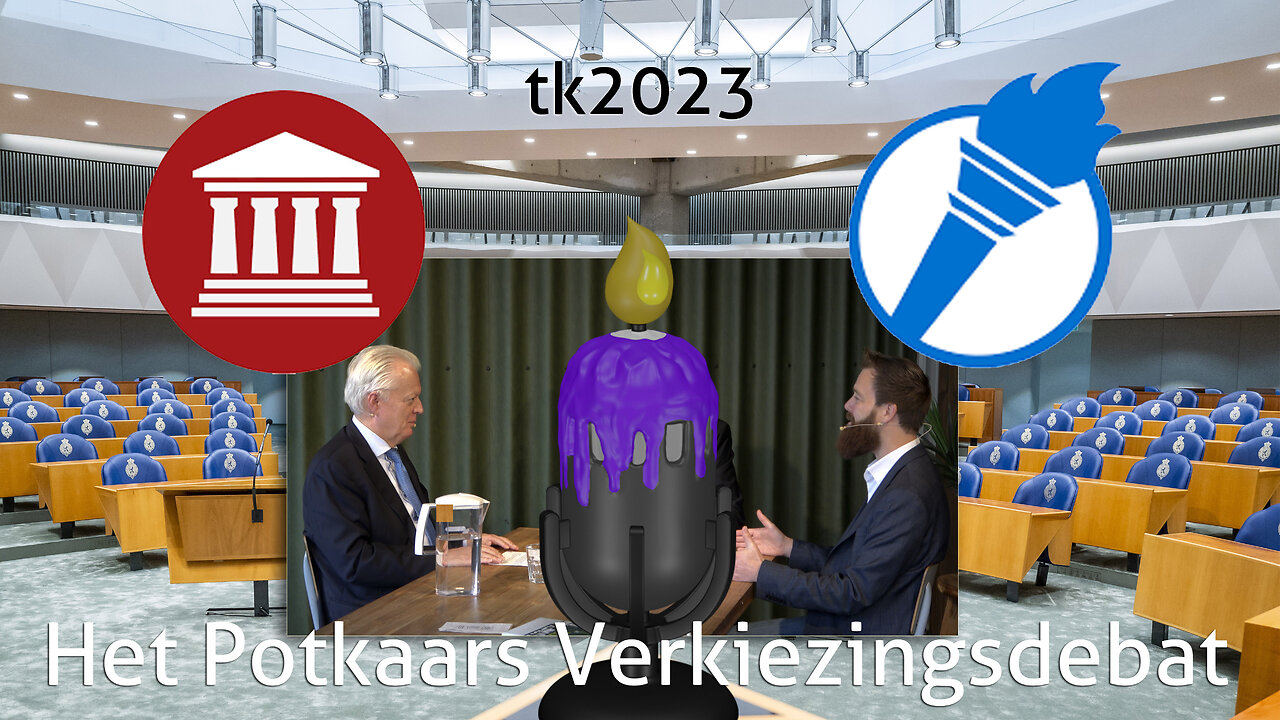 Potkaars Tweede Kamer verkiezingsdebat 2023 tk2023 - Forum voor Democratie, Libertaire partij