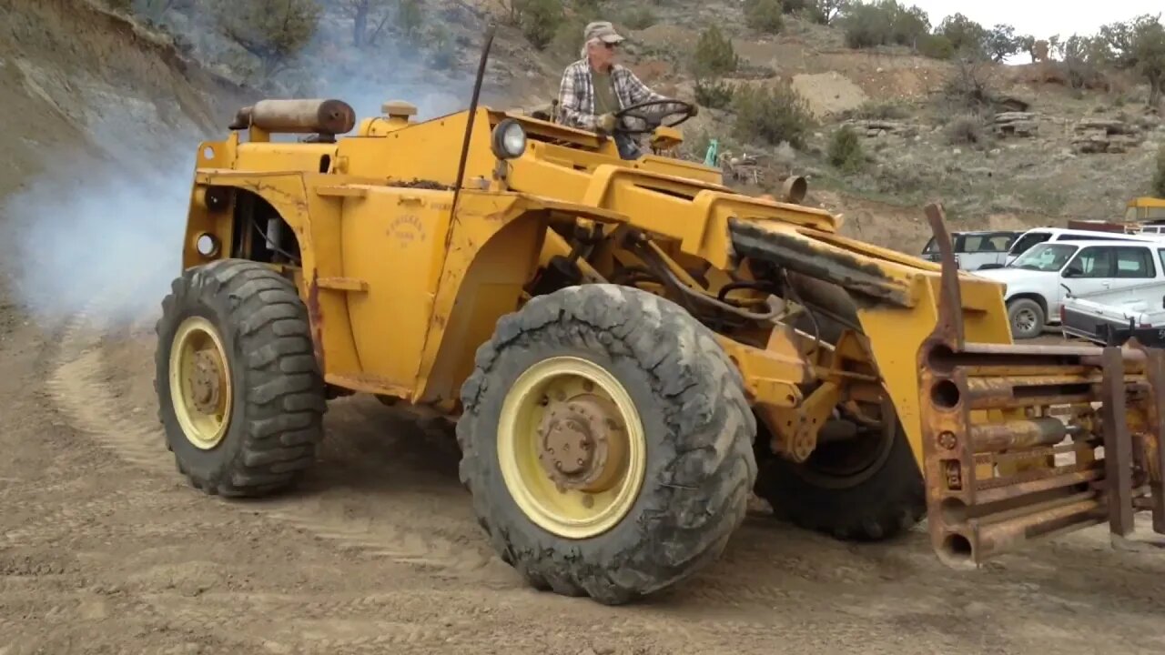 Steer Crazy In The Rough! A Forklift Unleashed! ASMR