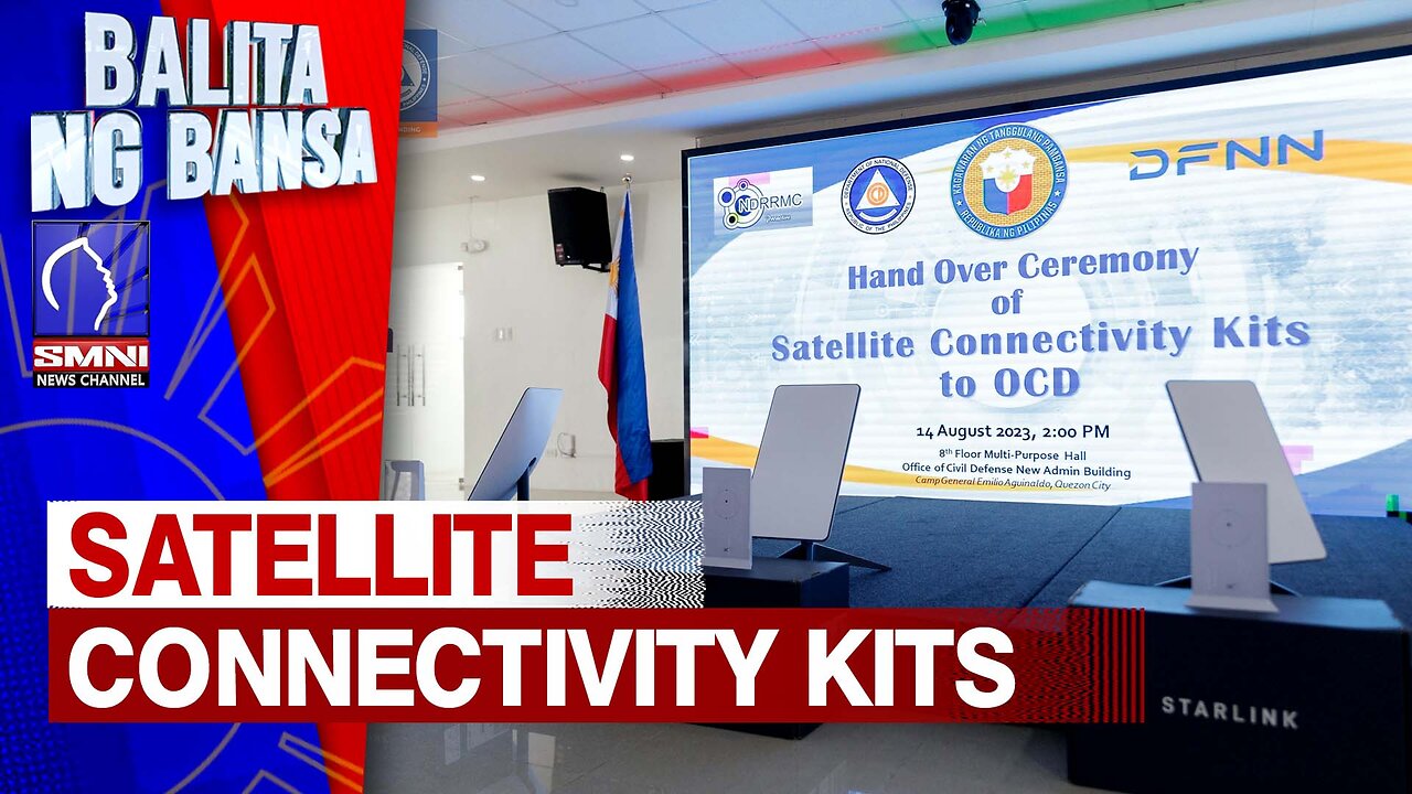 20 satellite communication kits, tinanggap ng OCD