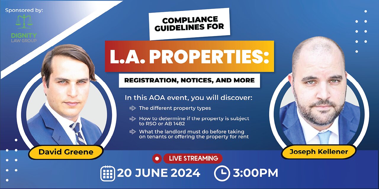 Compliance Guidelines for L.A. Properties: Registration, Notices, and More