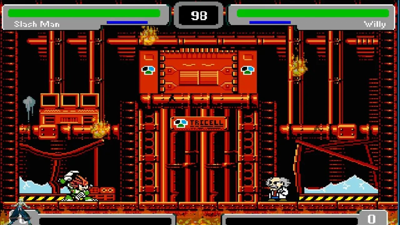 MegaMan:Battle The Last Fight Play As Slash Man