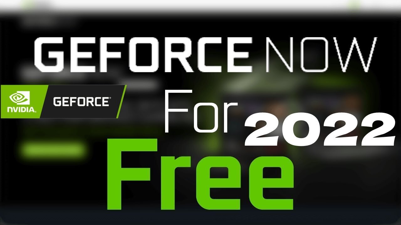 How To Get GeForce Now For *FREE*