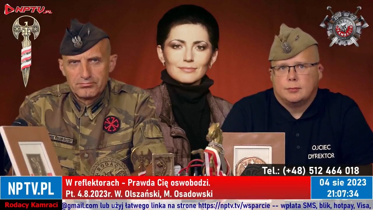 W reflektorach - Prawda Cię oswobodzi (Agnieszka Fatyga) - Olszański, Osadowski NPTV (04.08.2023)