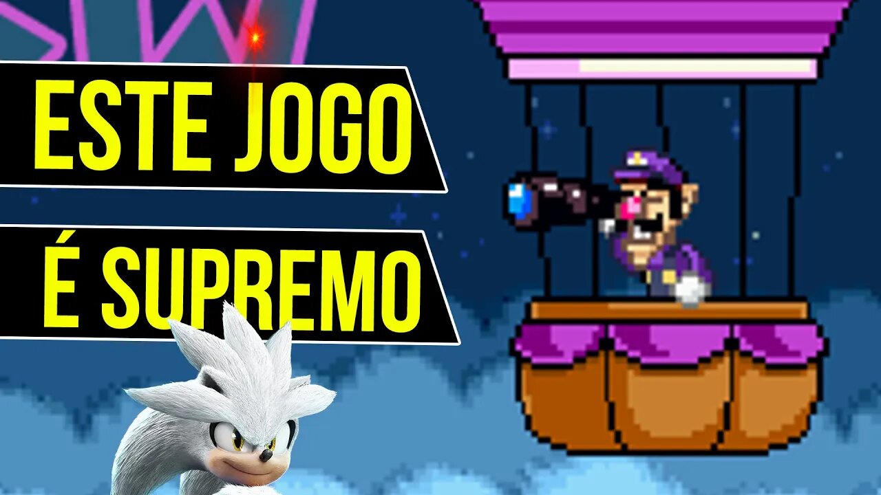 Jogo SUPREMO do WALUiGI ?! - Super Mario Fan game #shorts