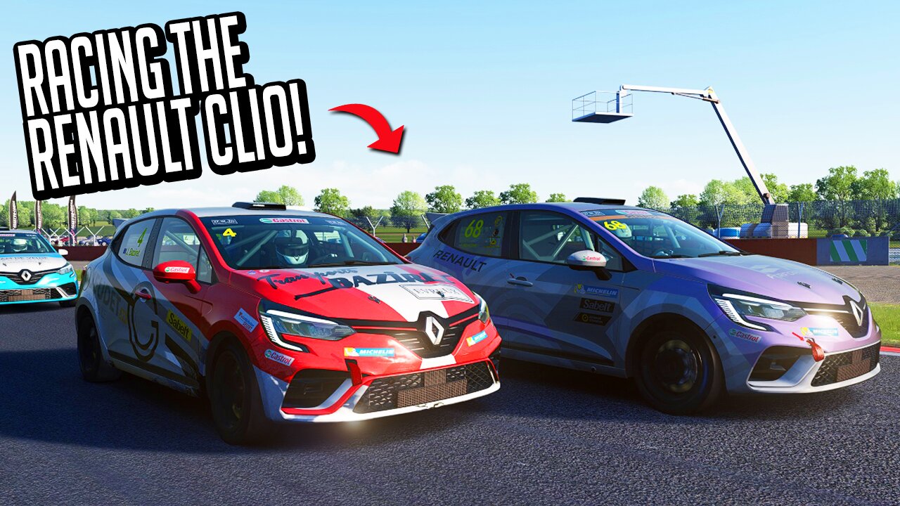 Racing The Renault Clio Cup Cars in Assetto Corsa!