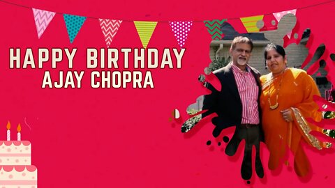 Happy Birthday Ajay Chopra Ji 🎂