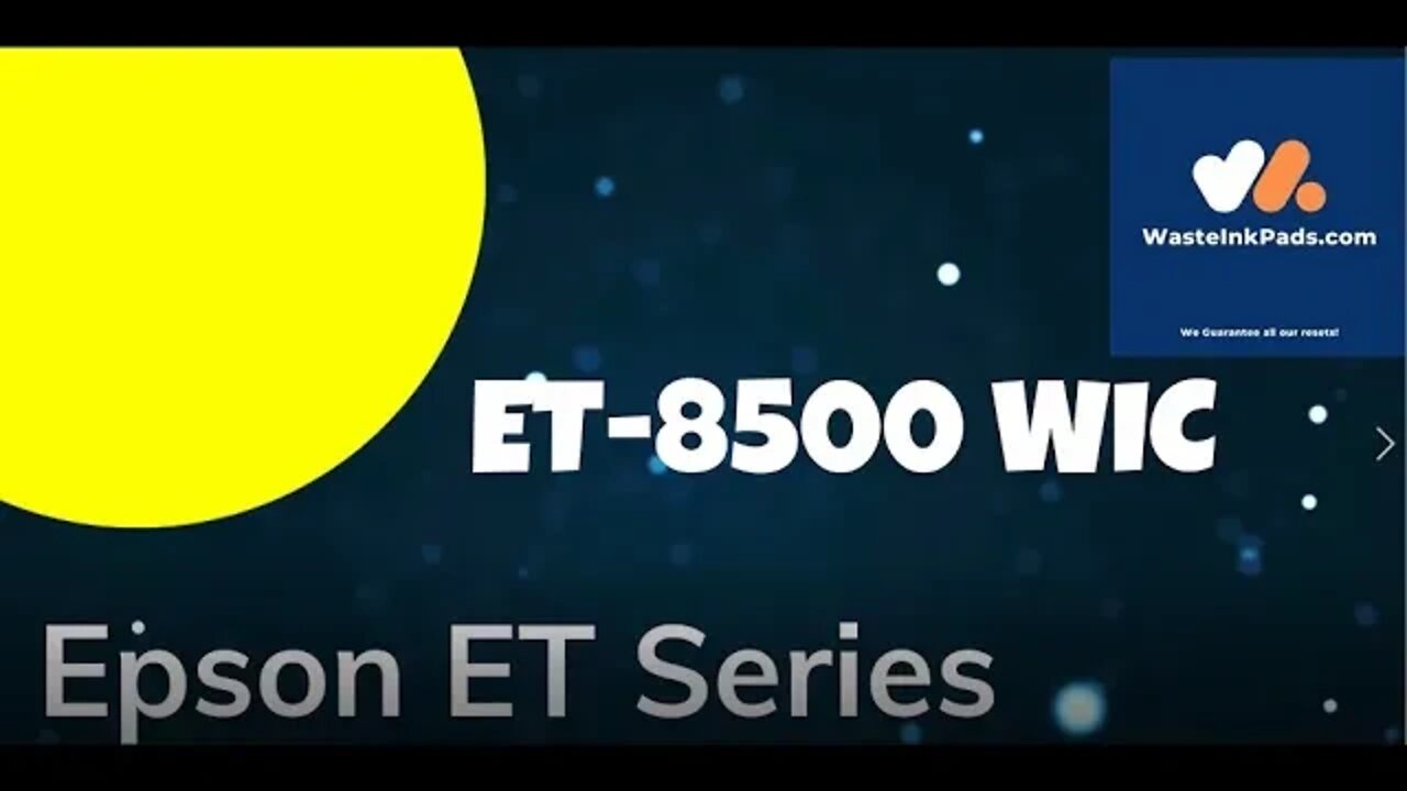 Epson ET Series ET 8500 WIC