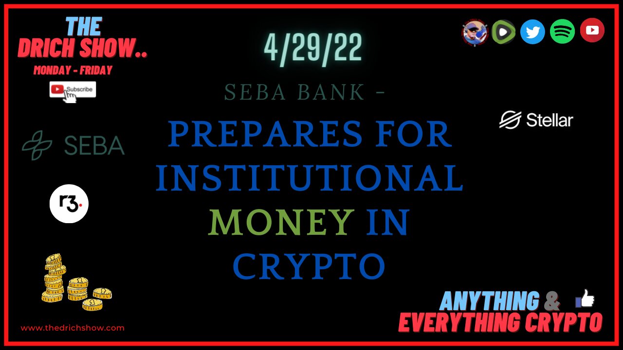 SEBA BANK PREPARES FOR FLOOD OF INSTITUTINAL MONEY IN CRYPTO