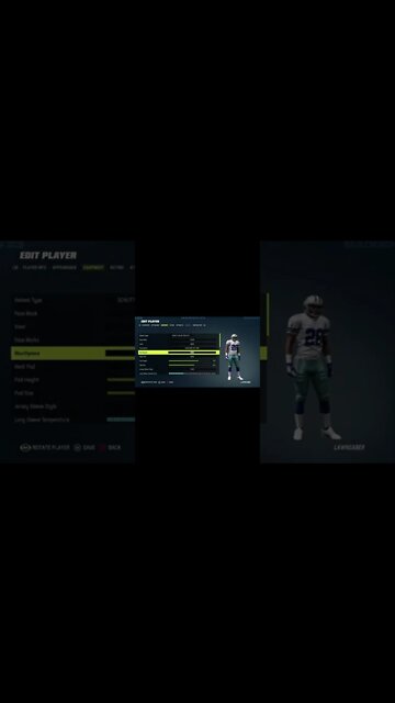 How To Create Darren Woodson Madden 23 #shorts