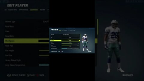 How To Create Darren Woodson Madden 23 #shorts