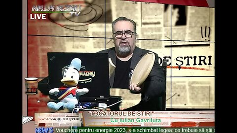 LIVE - TV NEWS BUZAU - TOCATORUL DE STIRI, cu Iulian Gavriluta. Despre Pastele batjocoritor a lui…