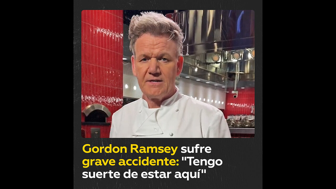 Gordon Ramsay cuenta sobre un accidente “realmente grave” que pudo costarle la vida