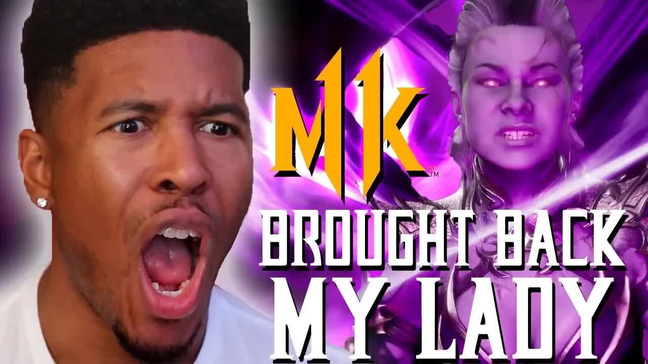 Mortal Kombat 11 - Sindel Gameplay Trailer REACTION [Low Tier God Reupload]