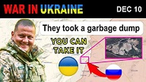 10 Dec: IRONIC. Russians Establish Positions IN A GARBAGE DUMP | War in Ukraine Explained