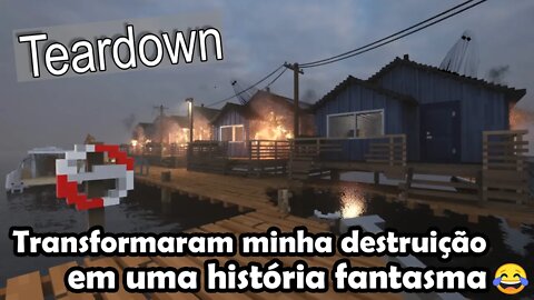 Continuando o Minecraft da Destruição - Teardown - Gameplay PT BR