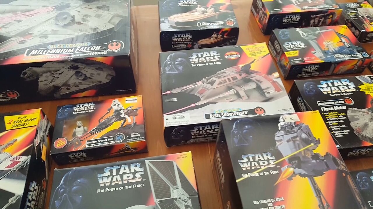 Star Wars Power of the Force Vehicle Collection