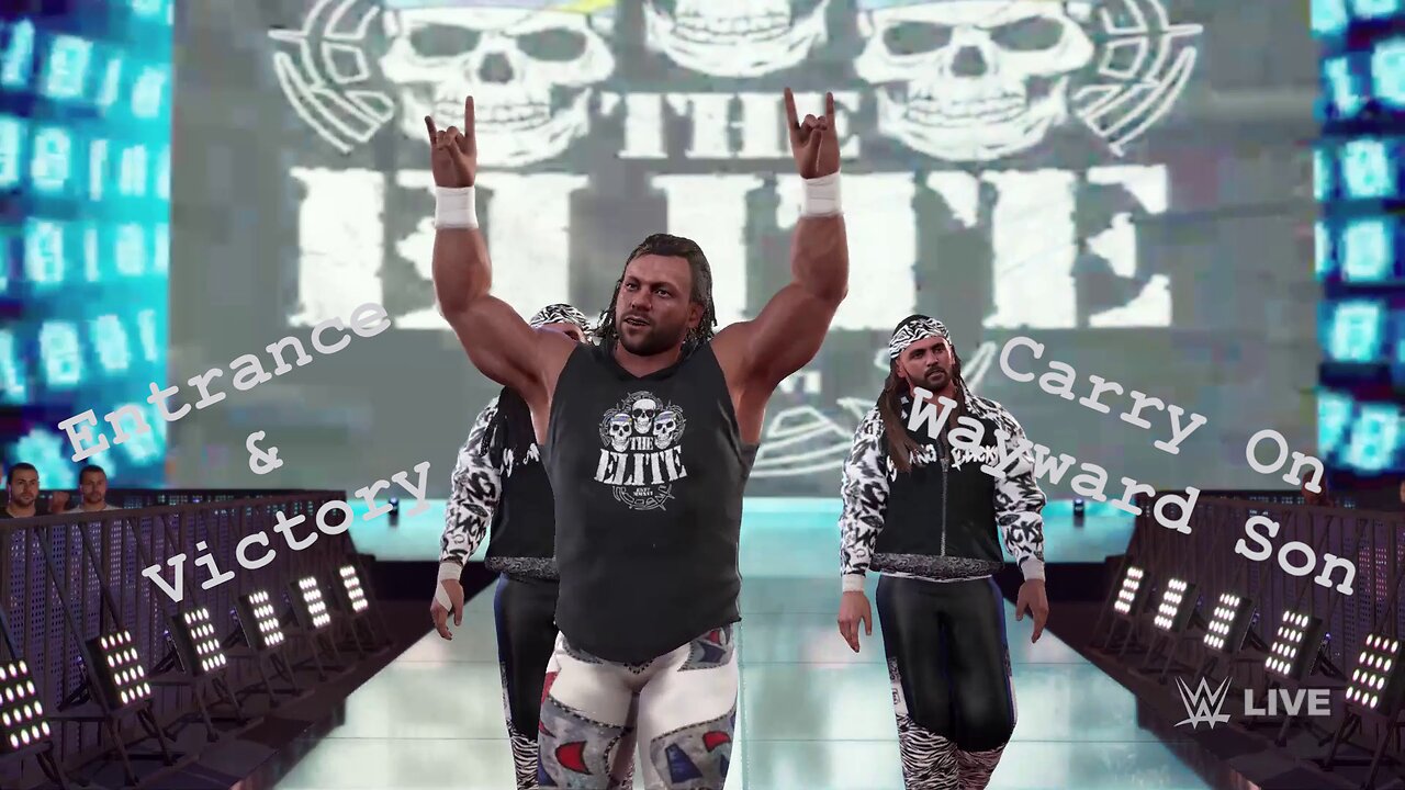 WWE 2K23 Custom 3 Man Entrance & Victory The Elite (Omega, Young Bucks) w/ Theme and Titantron