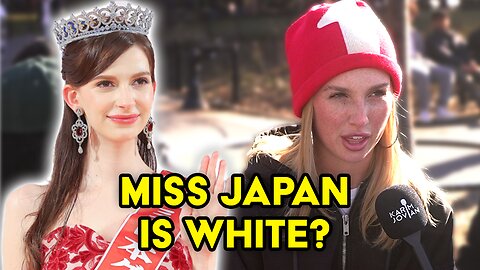 Americans React to White Woman winning Miss Japan