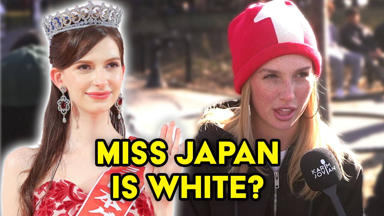 Americans React to White Woman winning Miss Japan