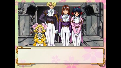 Lets play Sakura Wars English (Saturn) p2 The bad guys show up!