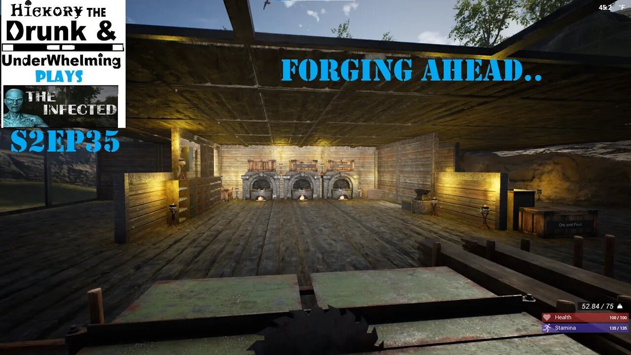 The Infected Gameplay S2EP35 Forging Ahead. Working On The Forge Room