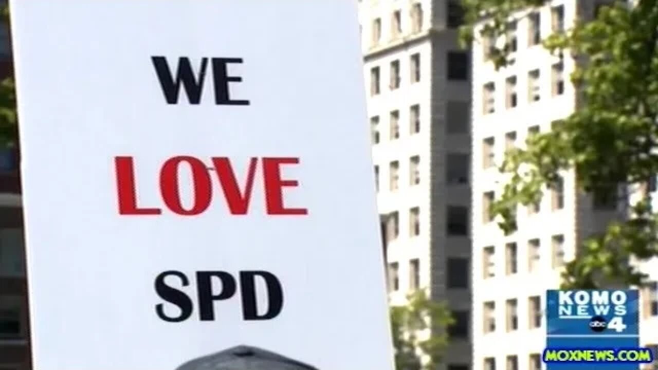 Rally In Support Of Seattle Police!