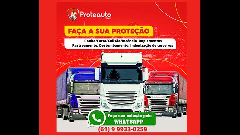 PROTEÇÃO VEICULAR CAMINHÃO (61) 9 9933-0259