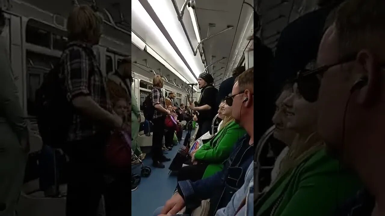 Rogue Musicians on Russian Subway