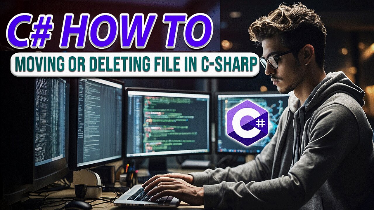 How Do I - 003 - Move or Delete a File In C-Sharp