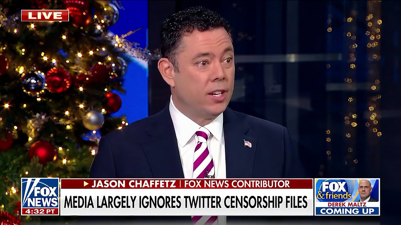 Jason Chaffetz: Media Not Covering Twitter Files Because It Vindicates Conservatives