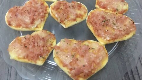 Pizza Especial para o Dia das Mães - Em formato de coração ❤️