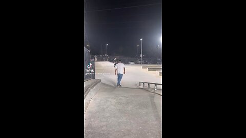 Ollie over rail