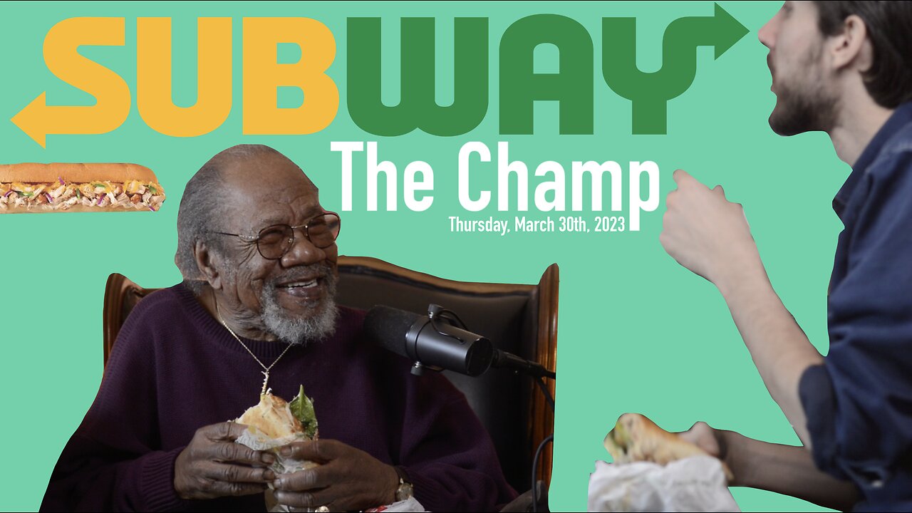 Legendary Lee Canady: Lee tries Subway "The Champ" submarine sandwich from Steph Curry ad 🤌🏾🤌🏻🌯👨🏾‍🍳🏀