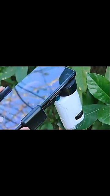 Kids Handheld Pocket Microscope LED Light