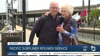 Pacific Surfliner reopens after San Clemente landslide closes track