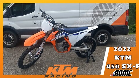 2022 KTM 450 SXF | First Start and Run Sound (4K)