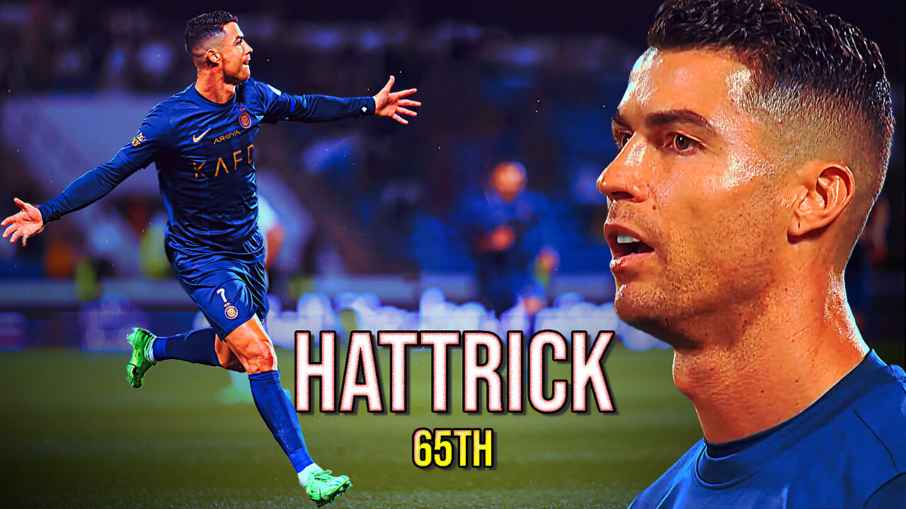 CRISTIANO RONALDO Two Freekick HATTRICK & 2 Assists in One Half