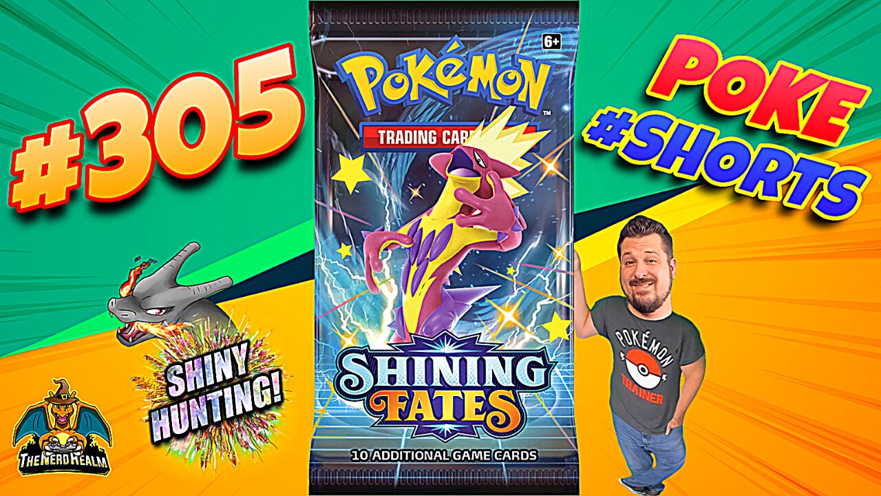 Poke #Shorts #305 | Shining Fates | Shiny Hunting | Pokemon Cards Opening