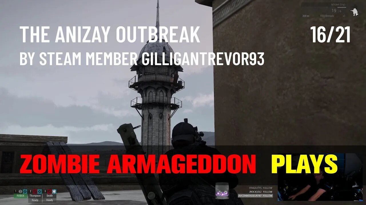 16 - The Anizay Outbreak - Zombie Adventure Scenario