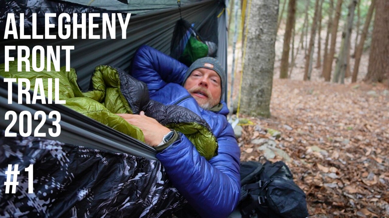 Cold Spring Hammock Camping - Allegheny Front Trail Spring 2023 Part 1