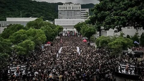 Hong Kong Is On Fire.The US Pushes From The Shadows