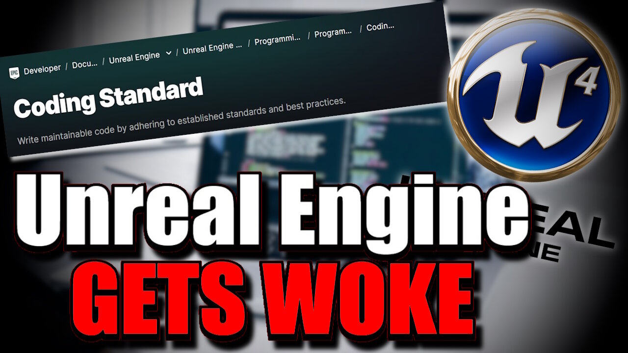 Unreal Engine BANS Words for CODING Due To New ESG Standards