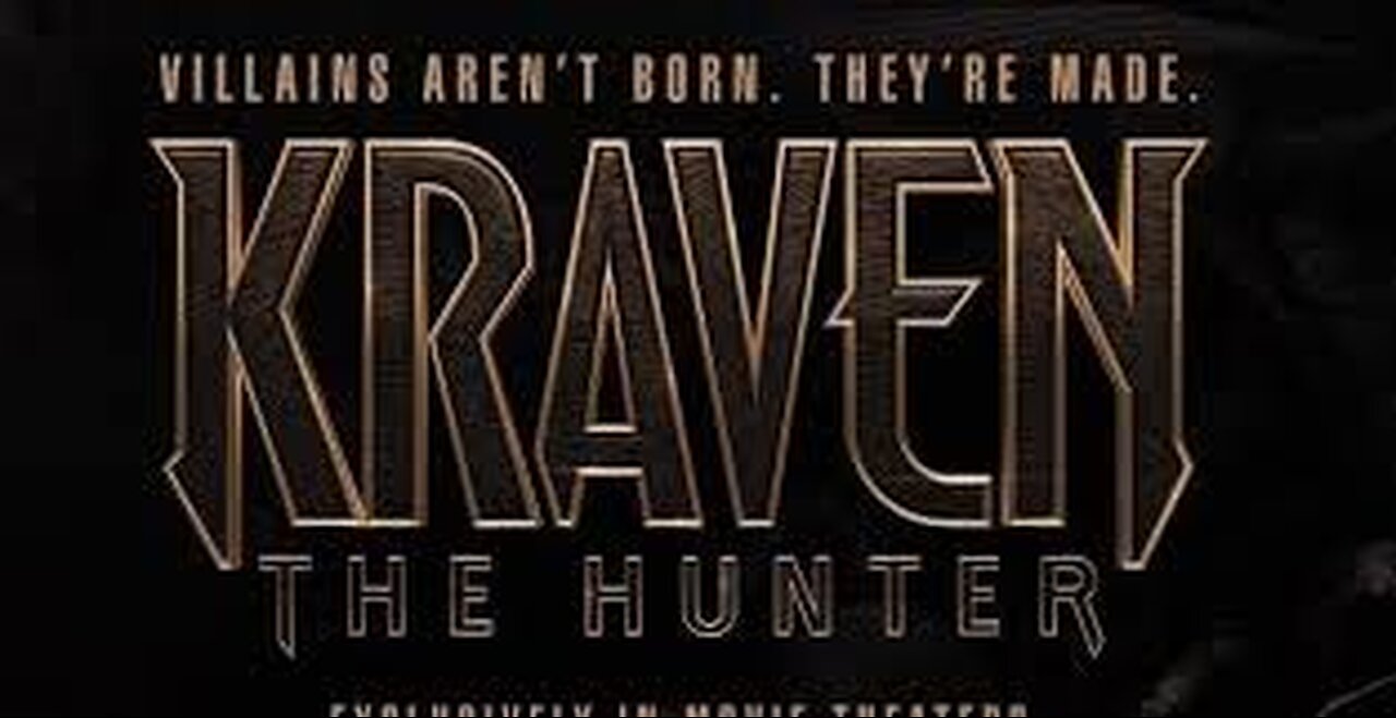 KRAVEN THE HUNTER – Red Band Trailer HD