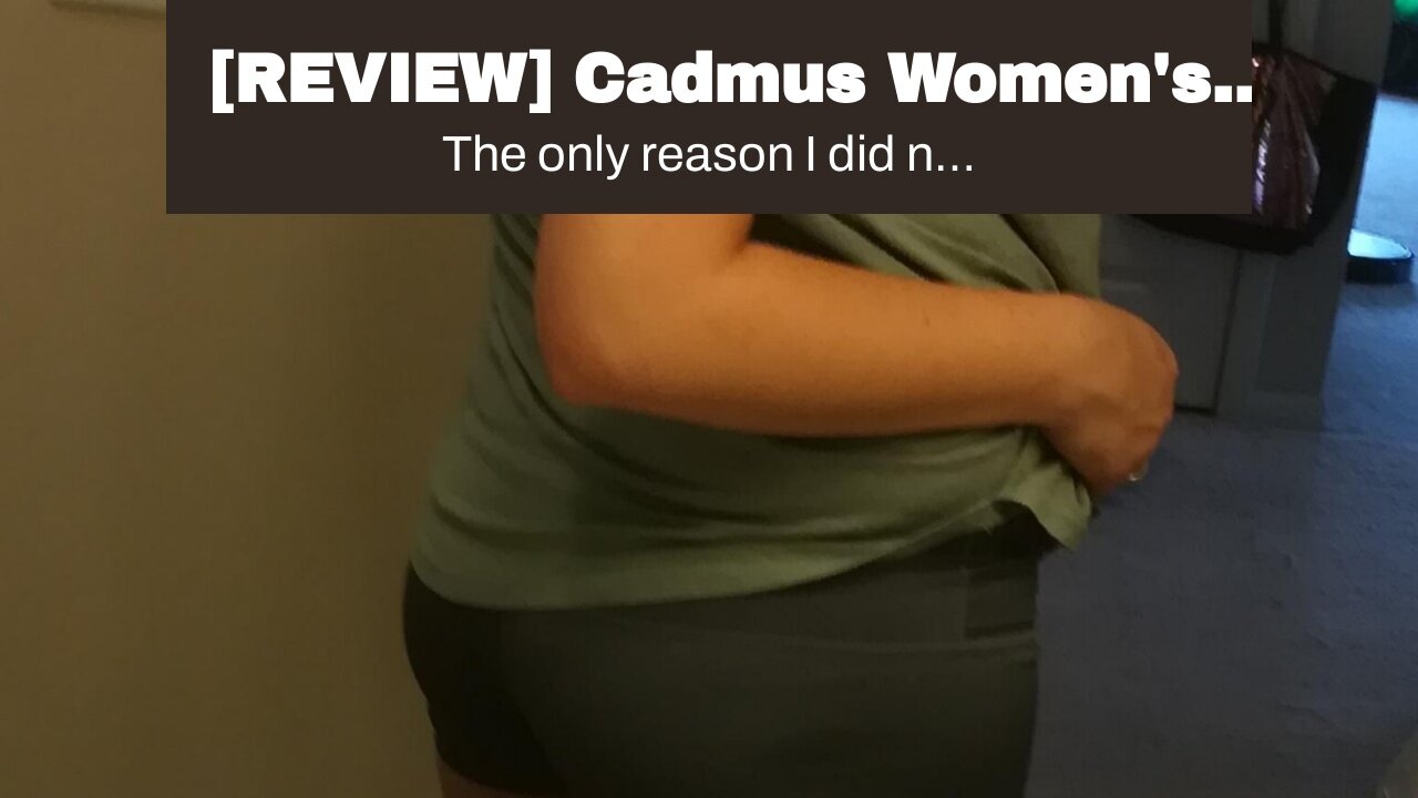 [REVIEW] Cadmus Women's High Waist Stretch Athletic Workout Shorts with Pocket