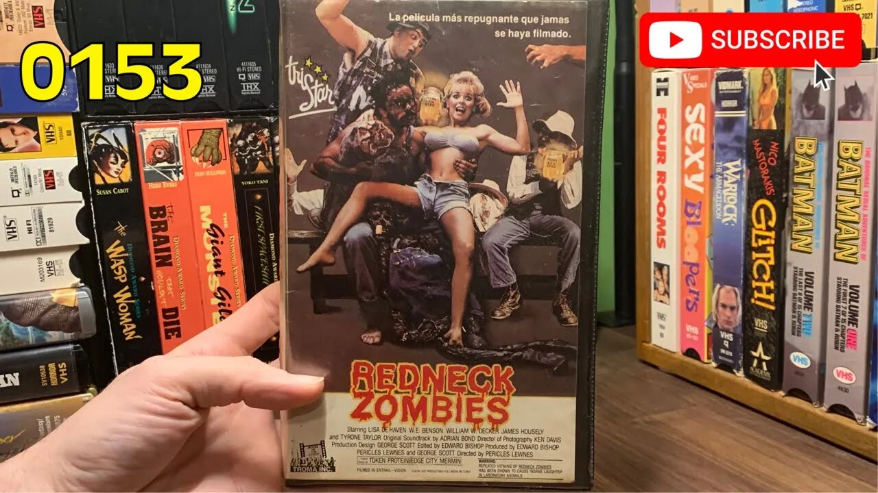 [0153] REDNECK ZOMBIES (1989) VHS [INSPECT] [#redneckzombies #redneckzombiesVHS]