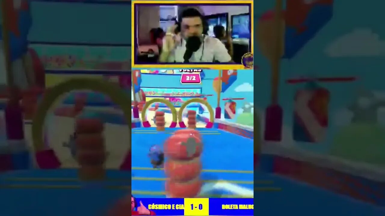 QUAL O É O MELHOR FALLGUYS OU STUMBLEGUYS? COMENTA AI ? #cosmiconerd #FALLGUYS @FallGuysGame