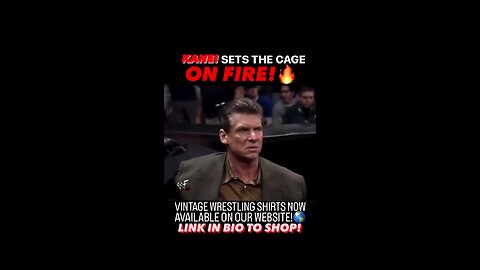 kane set cage on fire