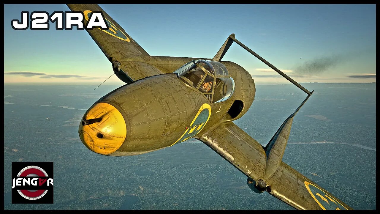 Slap a Jet Engine on a Prop? J21RA - Sweden - War Thunder Review!