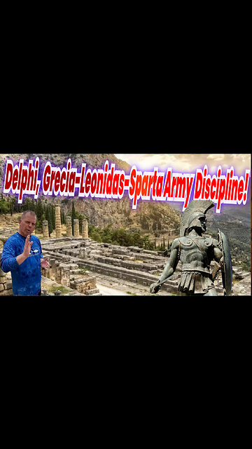 Delphi, Grecia-Leonidas-Sparta Army Discipline! #leonidas #Greek #Delphi #shorts