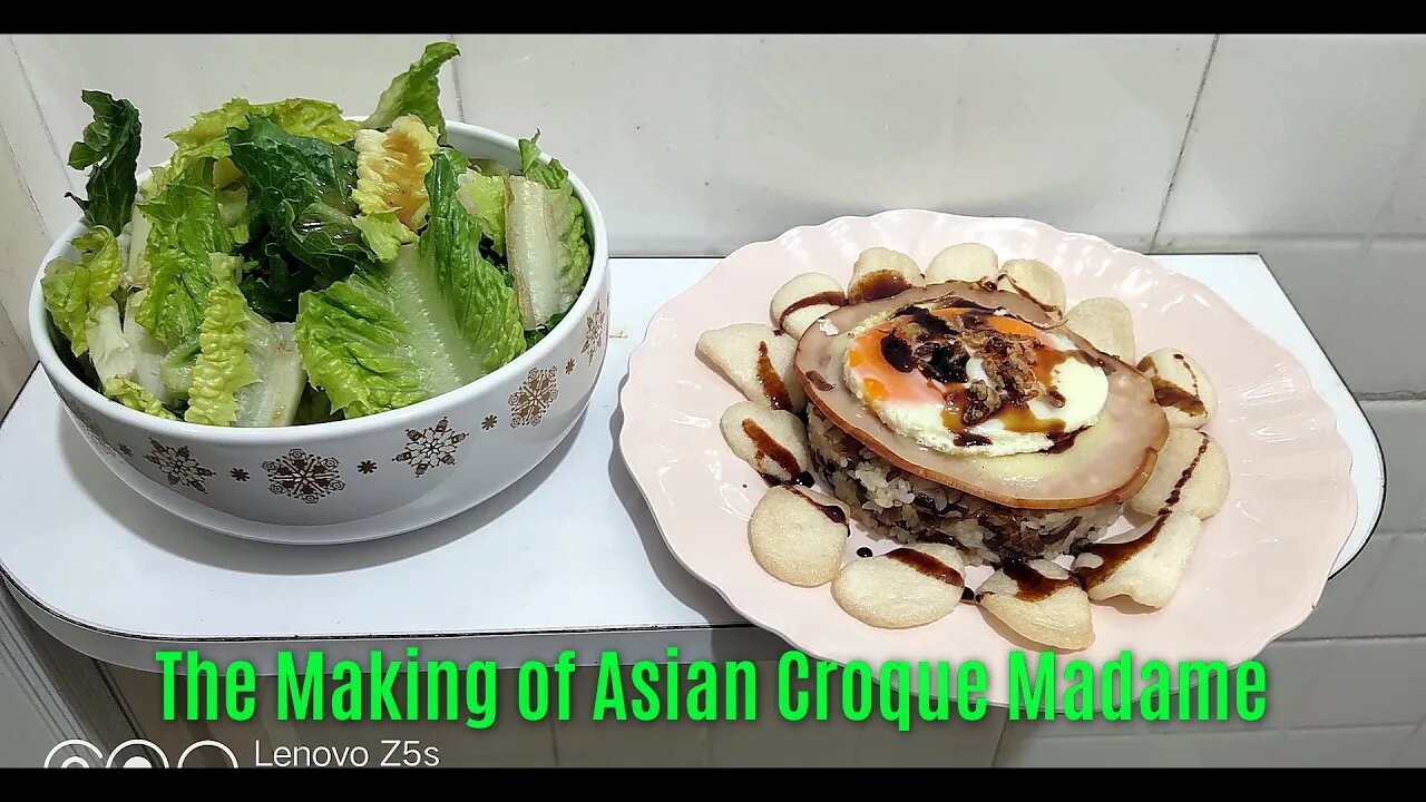 2K FHD The Making of Asian Croque Madame - Stay Home Work From Home Lifestyle (#sns2K, #snsrecipes)